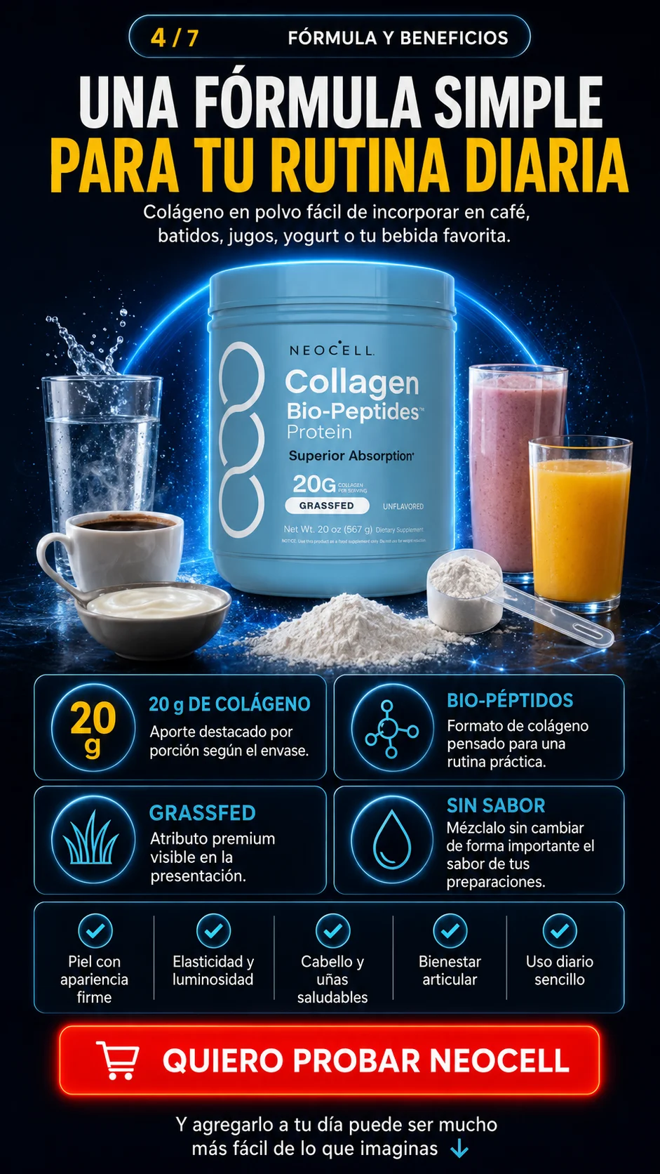 NEOCELL COLLAGEN BIO-PEPTIDES PROTEIN