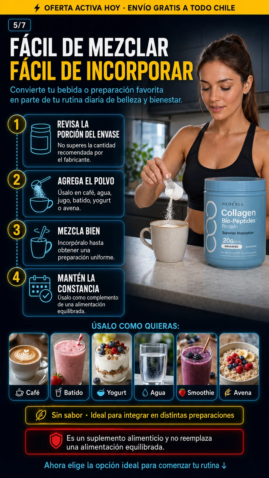 NEOCELL COLLAGEN BIO-PEPTIDES PROTEIN
